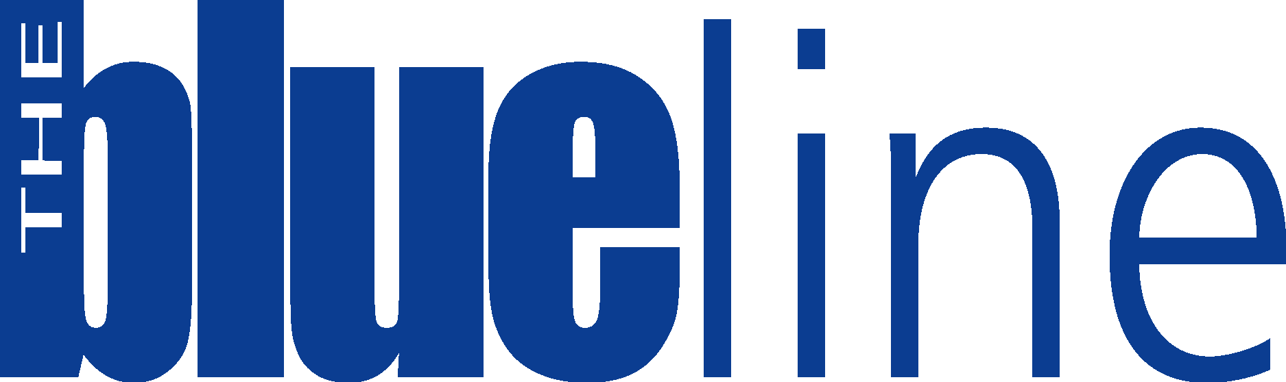 The Blue Line Logo Vector Logo